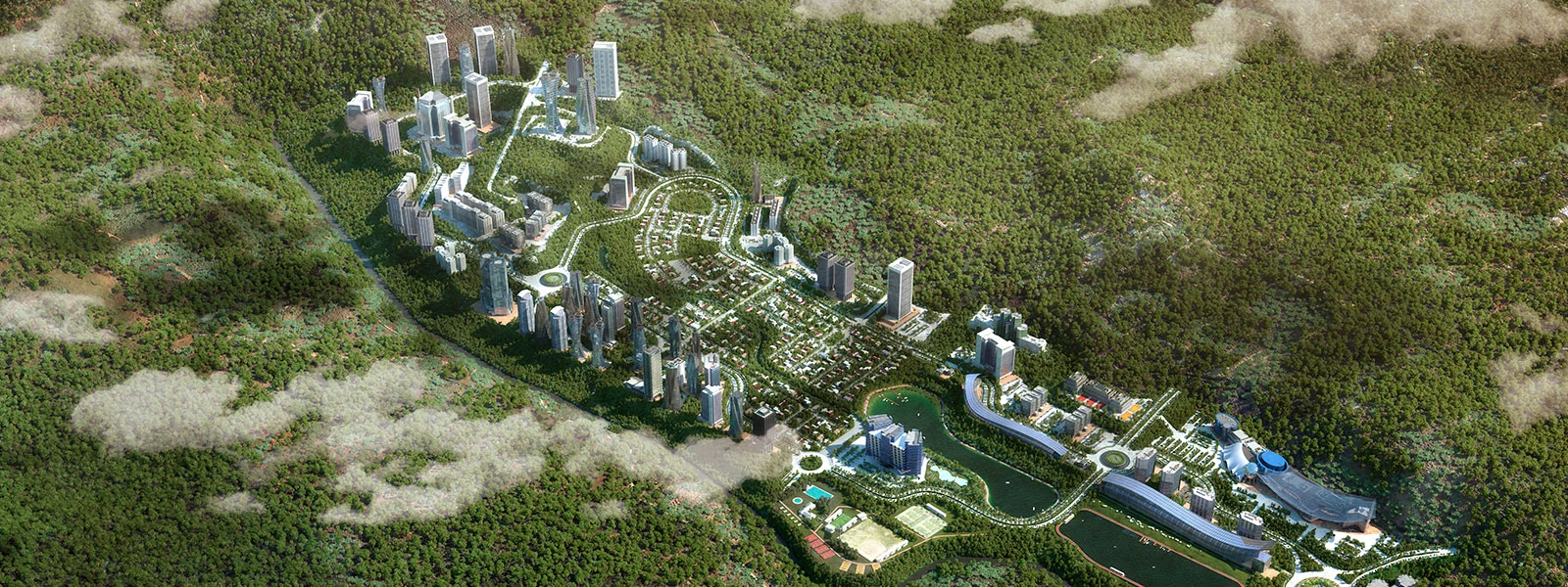 Visualización general oficial del campus ISD